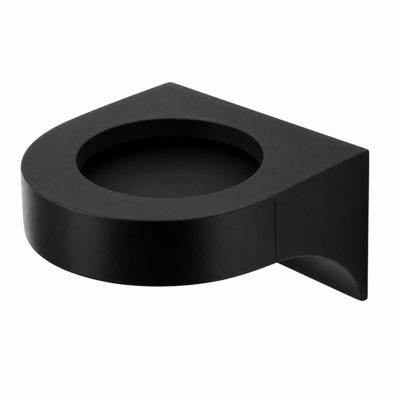 BLACK SINGLE DISPENSER RACK