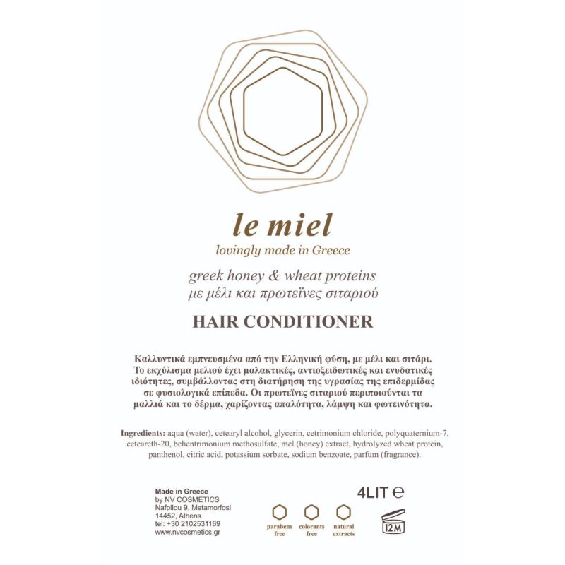 LE MIEL HAIR CONDITIONER 4000ml