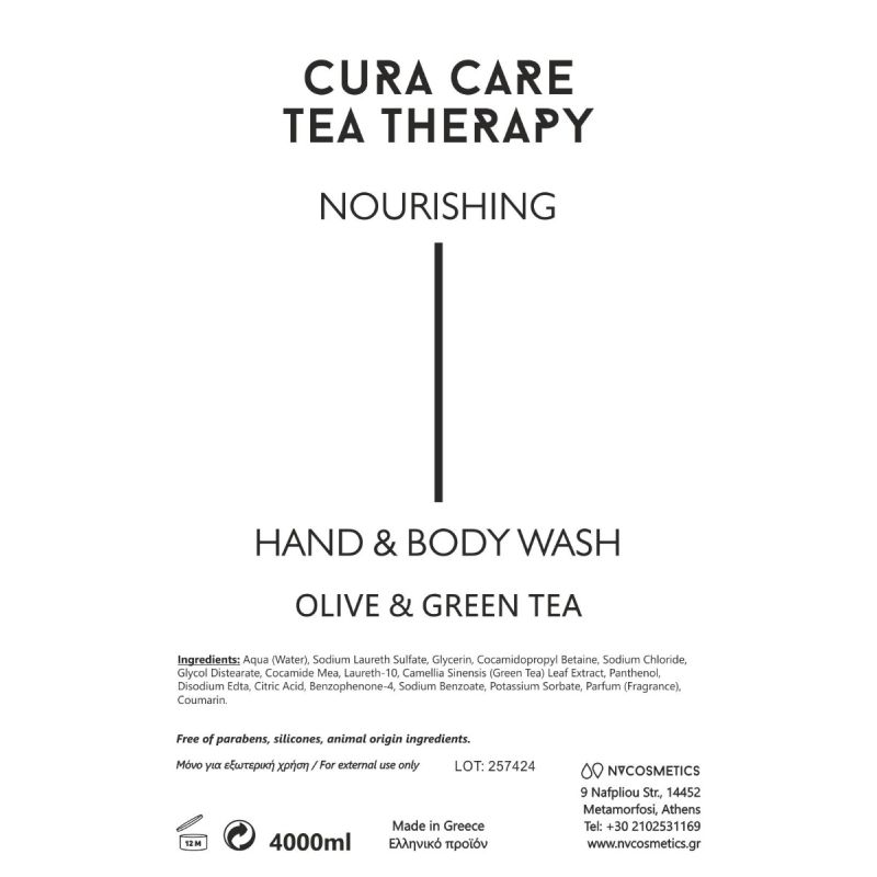 CURA CARE LIQUID HAND SOAP 4000ml