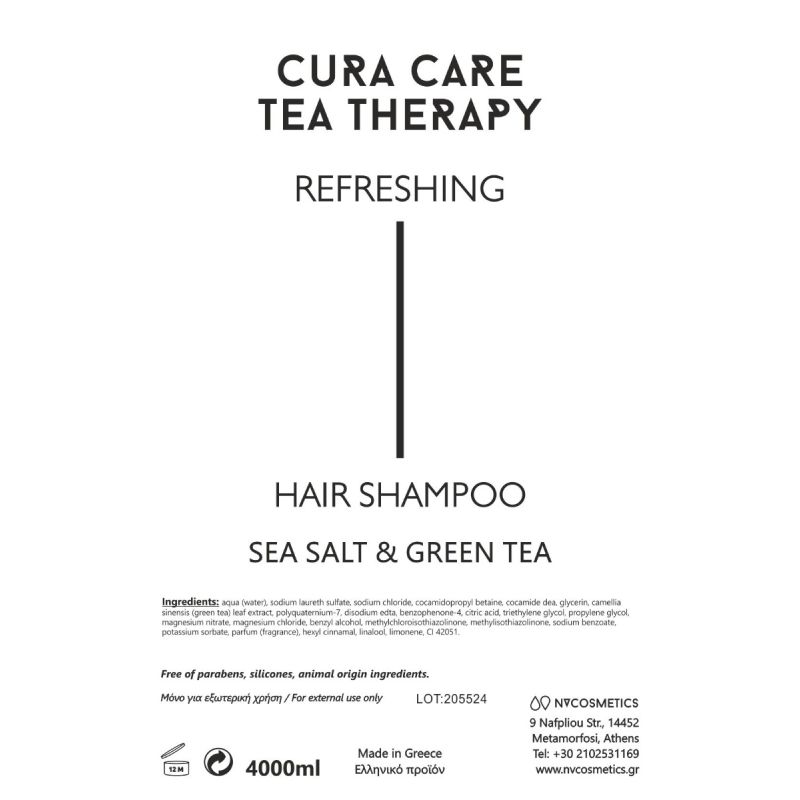 CURA CARE SHAMPOO SEA SALT 4000ml