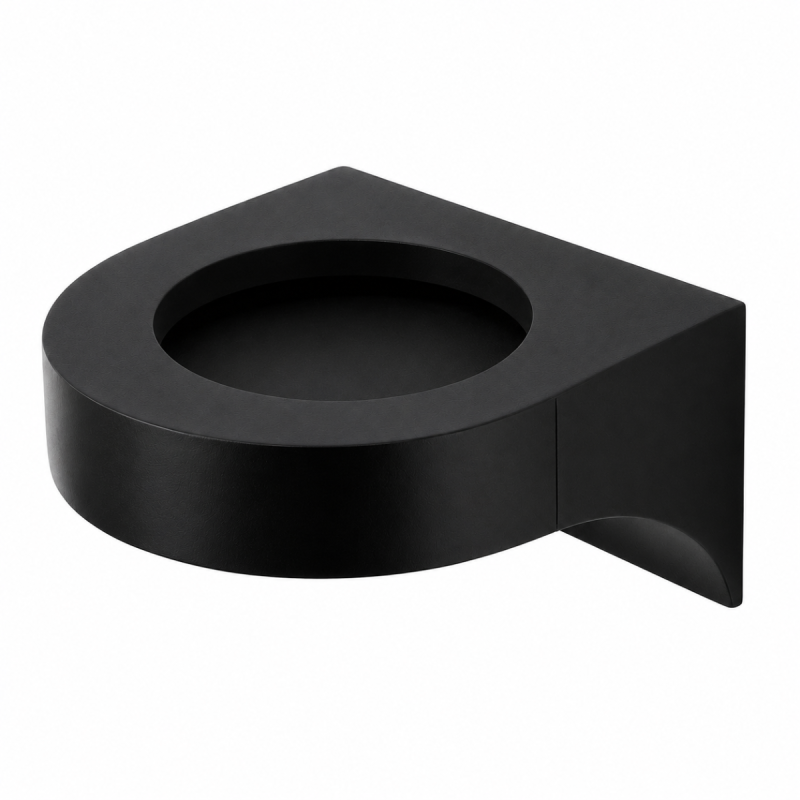 BLACK SINGLE DISPENSER RACK